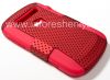 Photo 7 — Couvrir robuste perforés pour BlackBerry 9900/9930 Bold tactile, Rouge / rouge