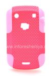 Фотография 1 — Чехол повышенной прочности перфорированный для BlackBerry 9900/9930 Bold Touch, Розовый/Малиновый