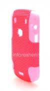 Фотография 3 — Чехол повышенной прочности перфорированный для BlackBerry 9900/9930 Bold Touch, Розовый/Малиновый