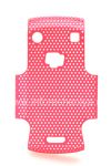 Photo 6 — Couvrir robuste perforés pour BlackBerry 9900/9930 Bold tactile, Rosé / Rouge framboise
