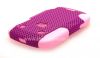 Photo 8 — ezimangelengele ikhava perforated for BlackBerry 9900 / 9930 Bold Touch, Pink / Purple