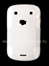 Photo 1 — ezimangelengele ikhava perforated for BlackBerry 9900 / 9930 Bold Touch, White / White