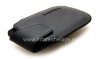 Фотография 7 — Кожаный чехол с клипсой для BlackBerry 9900/9930/9720, Черный, Мелкая текстура