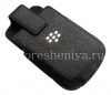 Photo 7 — Funda de piel con clip para BlackBerry 9900/9930/9720, C negro textura grande