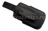 Фотография 10 — Кожаный чехол с клипсой для BlackBerry 9900/9930/9720, Черный с крупной текстурой