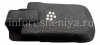 Фотография 11 — Кожаный чехол с клипсой для BlackBerry 9900/9930/9720, Черный с крупной текстурой