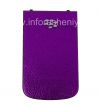 Фотография 2 — Эксклюзивная задняя крышка для BlackBerry 9900/9930 Bold Touch, “Кожа Блестящая”,   Фиолетовый
