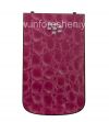 Photo 1 — Exclusive Back Cover for BlackBerry 9900/9930 Bold Touch, "Reptile" Pink Crocodile