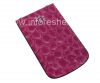 Photo 4 — Eksklusif Kembali Cover untuk BlackBerry 9900 / 9930 Bold Sentuh, "Reptil" Crocodile pink