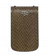Photo 1 — Exclusive Back Cover for BlackBerry 9900/9930 Bold Touch, "Reptile" Snake Brown