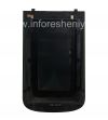 Photo 2 — Eksklusif Kembali Cover untuk BlackBerry 9900 / 9930 Bold Sentuh, "Tekstur kulit baik-baik saja," Hitam