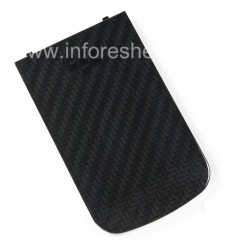 Эксклюзивная задняя крышка для BlackBerry 9900/9930 Bold Touch, "Woven", Черный