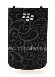 Eksklusif penutup belakang "Ornamen" untuk BlackBerry 9900 / 9930 Bold Sentuh, hitam