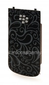 Photo 4 — এক্সক্লুসিভ পিছন কভার BlackBerry 9900 / 9930 Bold টাচ জন্য "অলঙ্কার", কালো