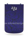 Фотография 1 — Эксклюзивная задняя крышка "Орнамент" для BlackBerry 9900/9930 Bold Touch, Синий