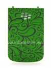 Photo 1 — Eksklusif penutup belakang "Ornamen" untuk BlackBerry 9900 / 9930 Bold Sentuh, hijau