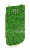 Photo 3 — Eksklusif penutup belakang "Ornamen" untuk BlackBerry 9900 / 9930 Bold Sentuh, hijau
