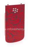 Photo 3 — এক্সক্লুসিভ পিছন কভার BlackBerry 9900 / 9930 Bold টাচ জন্য "অলঙ্কার", লাল
