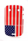 Photo 1 — sac-bouchon en plastique avec un motif pour BlackBerry 9900/9930 Bold tactile, Une série de "drapeau"