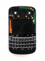 Original-Gehäuse für Blackberry 9900/9930 Bold Berühren, schwarz