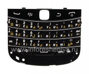 BlackBerry 9900 / 9930 Bold Touchのオリジナルキーボード（他の言語）, 黒、アラビア語