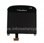 Экран LCD + тач-скрин (Touchscreen) в сборке для BlackBerry 9900/9930 Bold Touch, Черный, тип 001/111