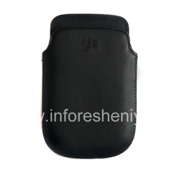 Leather Case-pocket for BlackBerry 9900/9930/9720