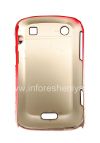 Photo 2 — প্লাস্টিক ব্যাগ ঢাকনি BlackBerry 9900 / 9930 Bold টাচ জন্য "বৃষ্টিবিন্দুর", লাল