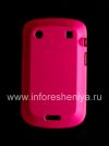 Photo 1 — Plastik tas-cover untuk BlackBerry 9900 / 9930 Bold Sentuh, berwarna merah muda