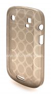Photo 3 — Funda de silicona llena de patrones "Anillos" para BlackBerry 9900/9930 Bold Touch, Gris