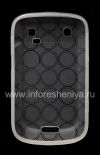 Photo 2 — Funda de silicona llena de patrones "Anillos" para BlackBerry 9900/9930 Bold Touch, Color blanco