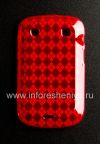 Photo 1 — Funda de silicona Caso caramelo lleno para BlackBerry 9900/9930 Bold Touch, Red (Rojo)