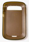 Photo 2 — La funda de silicona original de la caja de Shell suave sellado para BlackBerry 9900/9930 Bold táctil, Brown (Brown Bottle)