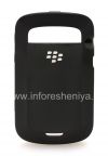 Photo 1 — 原来的塑料盖，盖硬壳案例BlackBerry 9900 / 9930 Bold触摸, 黑（黑）