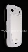 Фотография 4 — Фирменный пластиковый чехол-крышка с металлической вставкой iSkin Aura для BlackBerry 9900/9930 Bold Touch, Белый (White)