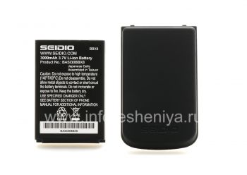 Batterie Corporate Life batterie haute capacité Seidio Innocell super prolongée pour BlackBerry 9900/9930 Bold