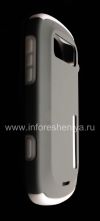 Photo 3 — Cas d'entreprise durcis Incipio Silicrylic pour BlackBerry 9900/9930 Bold tactile, Gris / blanc (gris / blanc)