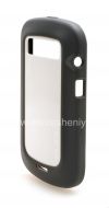 Photo 3 — Kasus silikon perusahaan disegel dengan memasukkan plastik untuk Incipio DuroSHOT DRX BlackBerry 9900 / 9930 Bold Sentuh, Abu / putih (Gray / Putih)