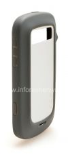 Photo 4 — Kasus silikon perusahaan disegel dengan memasukkan plastik untuk Incipio DuroSHOT DRX BlackBerry 9900 / 9930 Bold Sentuh, Abu / putih (Gray / Putih)