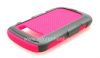 Фотография 8 — Фирменный силиконовый чехол c пластиковым ободком Incipio Predator для BlackBerry 9900/9930 Bold Touch, Фуксия/Серый (Pink/Black)