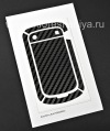 Photo 2 — Firm texture set of screen protectors and body BodyGuardz Armor for the BlackBerry 9900/9930 Bold Touch, Black texture "Carbon Fiber"