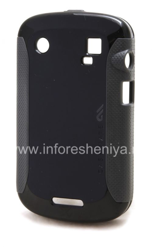 Галерея фотографий товара Фирменный чехол повышенной прочности Case-Mate Pop! Case для BlackBerry 9900/9930 Bold Touch, Черный/Серый (Black/Grey)
