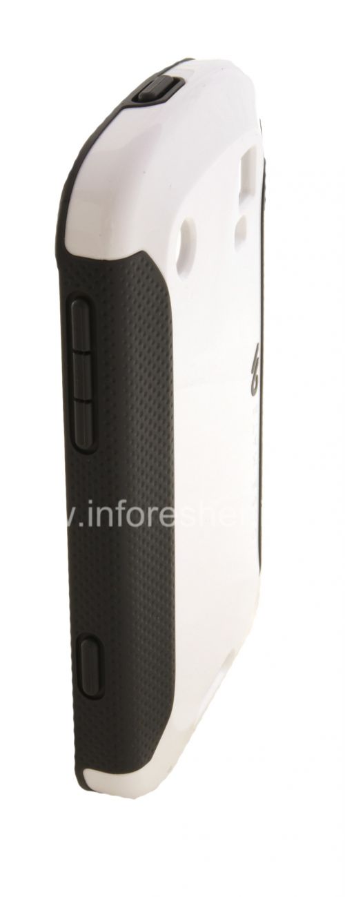 Галерея фотографий товара Фирменный чехол повышенной прочности Case-Mate Pop! Case для BlackBerry 9900/9930 Bold Touch, Белый/Серый (White/Grey)