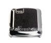 Photo 5 — Firm cover plastic, asibekele isembozo aluminium inlay Case-Mate Barely Kukhona Brushed Aluminum Case for BlackBerry 9900 / 9930 Bold Touch, Black (Black)