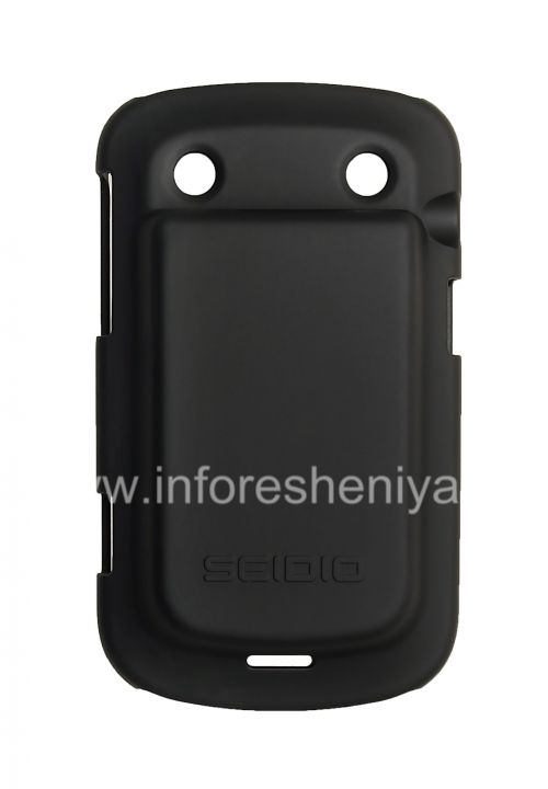 Галерея фотографий товара Фирменный пластиковый чехол Seidio Surface Extended Battery Case для аппарата с аккумулятором повышенной емкости BlackBerry 9900/9930 Bold, Черный (Black)