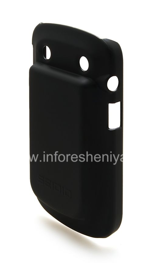 Галерея фотографий товара Фирменный пластиковый чехол Seidio Surface Extended Battery Case для аппарата с аккумулятором повышенной емкости BlackBerry 9900/9930 Bold, Черный (Black)