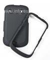 Photo 3 — Boîtier en plastique tactile Sky Shell dur pour BlackBerry 9900/9930 Bold tactile, Noir (Black)