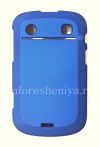 Photo 1 — Caso del tacto de plástico Cielo de cubierta dura para BlackBerry 9900/9930 Bold táctil, Azul (Azul)