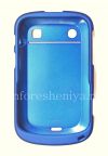 Photo 2 — Boîtier en plastique tactile Sky Shell dur pour BlackBerry 9900/9930 Bold tactile, Bleu (Bleu)
