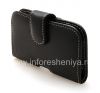 Photo 6 — Signature Leather Case-pocket handmade clip Monaco Vertical / Horisontal Pouch Type Leather Case for BlackBerry 9900/9930 Bold Touch, Black (Black), Landscape (Horizontal)